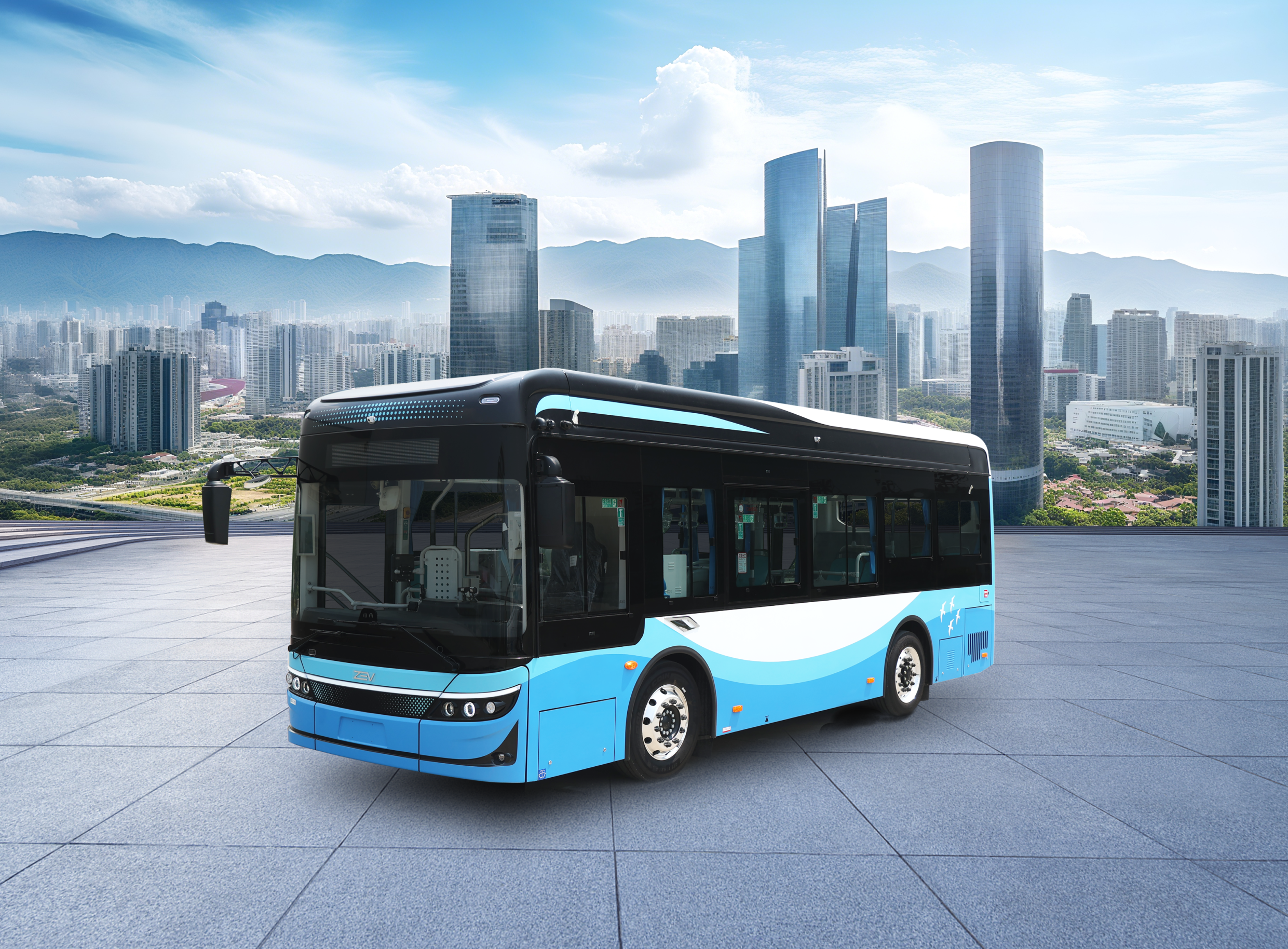 8.5-meter Pure Electric City Bus