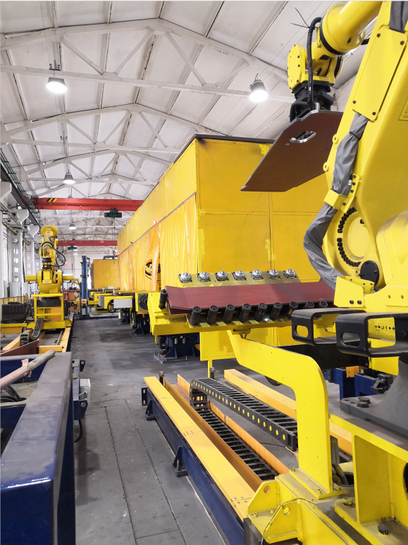 Robotic Automated Welding Workstation and Production Line