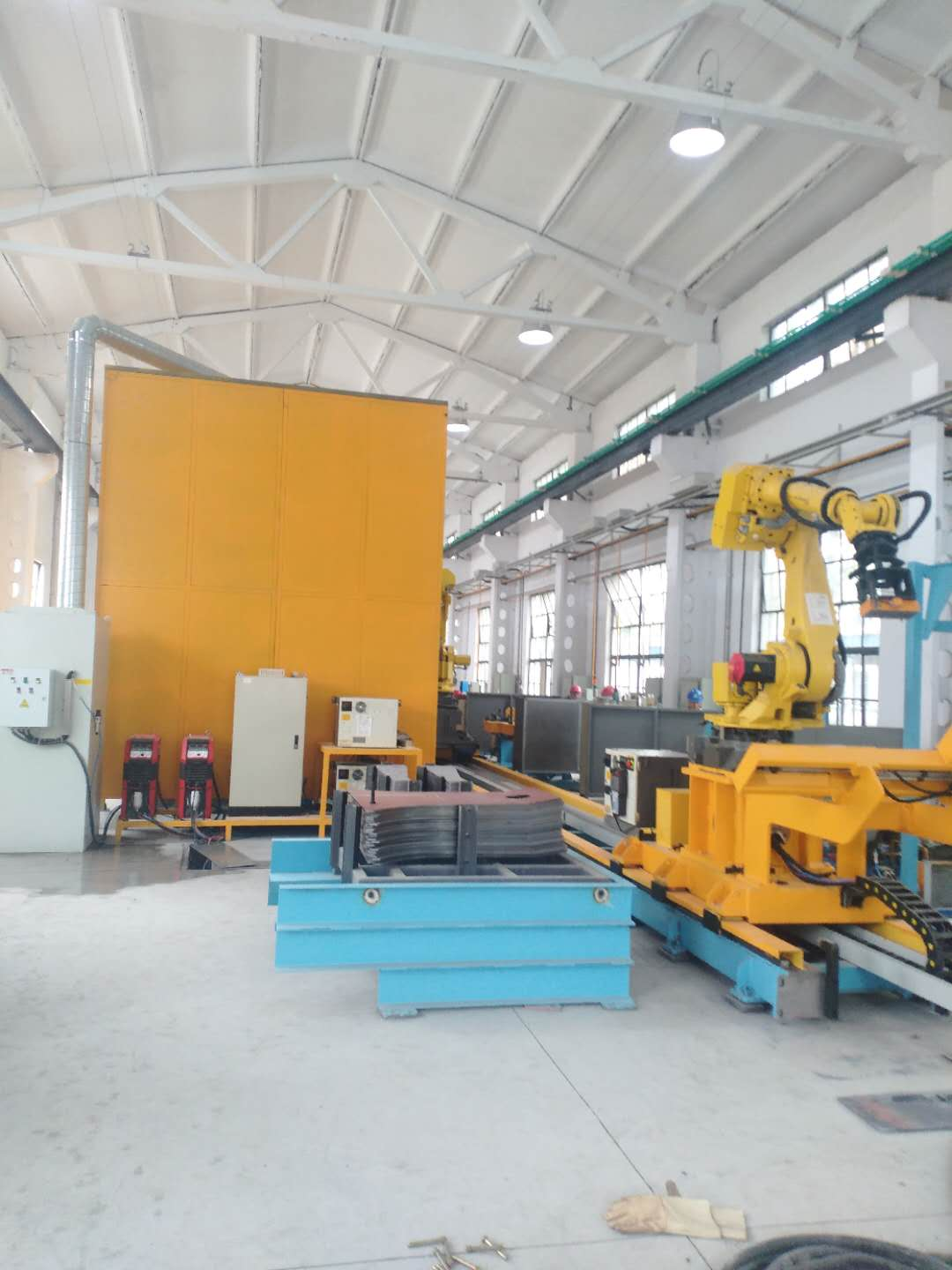 Robotic Automated Welding Workstation and Production Line