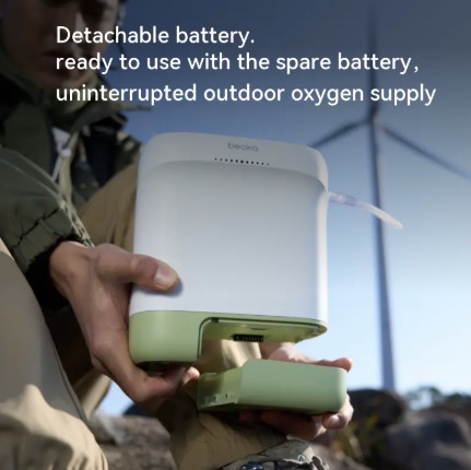 Beoka Manufacturer Portable Oxygen Concentrator O2 Device Travel